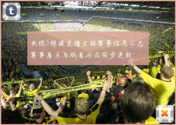 央视5频道直播女排赛事信息汇总 赛事看点与观看方式同步更新