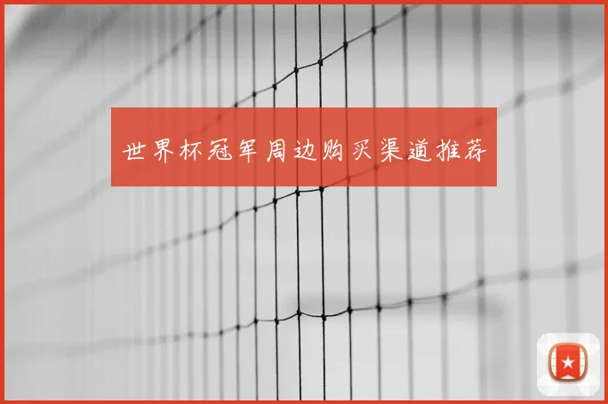 世界杯冠军周边购买渠道推荐